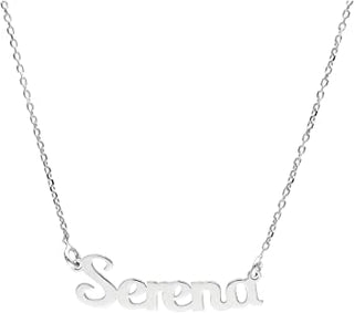 Collana in Argento con nome Serena