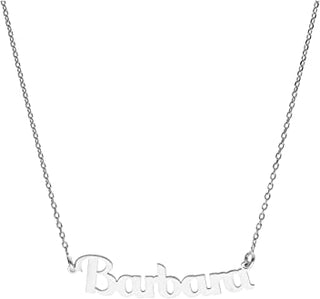 Collana in Argento con nome Barbara