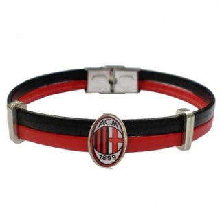 Portachiavi Milan doppio rosso nero