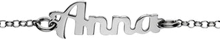 Bracciale in Argento con nome Anna