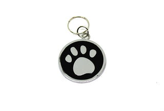 Zampa tonda cane colore nero
