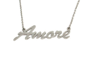 Collana Maglia a Catena con nome Amore