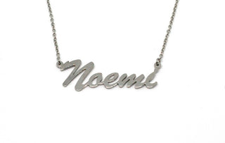Collana Maglia a Catena con nome Noemi
