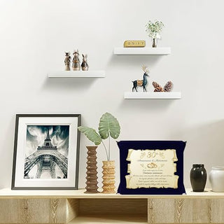 Targa per Trentesimo Anniversario di Matrimonio | Congratulazioni 30° Anniversario di Nozze | Regalo Nozze di perla | Pergamena Oro su Cofanetto Blu