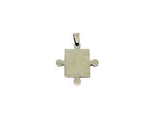Ciondolo a forma di Puzzle grande singolo