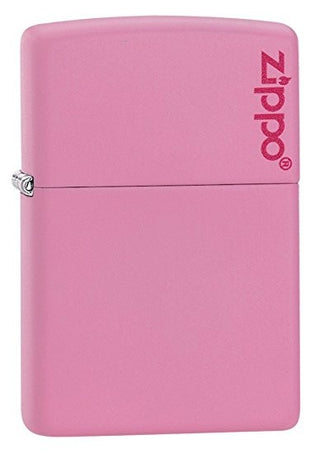 Accendino Zippo Rosa con Logo
