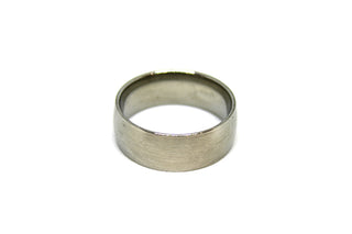 Anello Stondato 10 mm Satinato