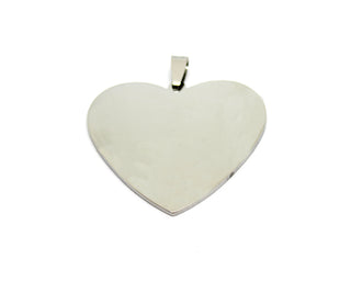 Ciondolo a forma di Cuore largo maxi
