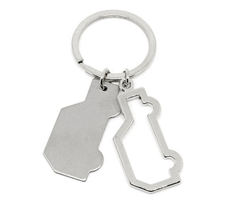 Llavero doble para coche.