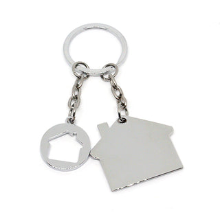 Portachiavi casa con gettone