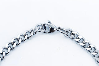 Braccialetto Incisione Uomo o Donna Personalizzabile | Bracciale Catena con piastrina personalizzato in acciaio inossidabile