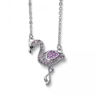 Collana con Pendente Fenicottero