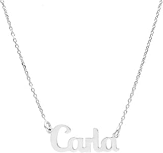 Collana in Argento con nome Carla