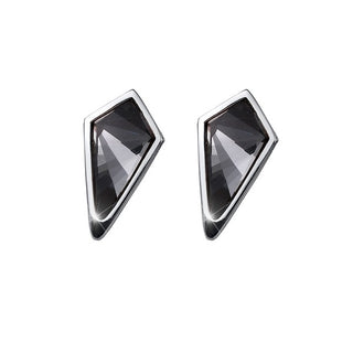 Orecchini pietre a rombo black