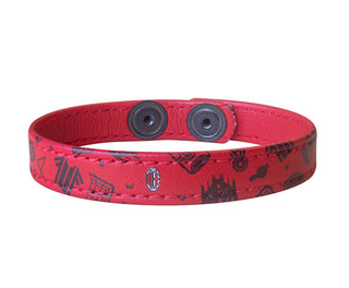 Bracciale Milan similpelle