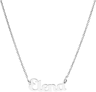 Collana in Argento con nome Elena