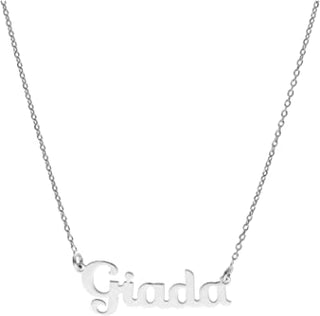 Collana in Argento con nome Giada