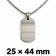 Large 25x44mm
