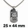 Large 25x44mm