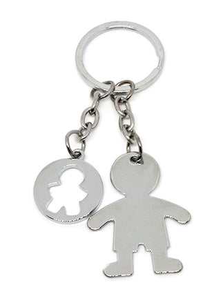 Llavero infantil con ficha