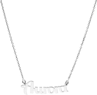 Collana in Argento con nome Aurora