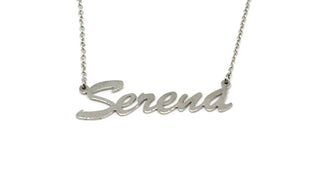 Collana Maglia a Catena con nome Serena