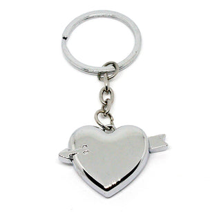 Llavero corazón con flecha