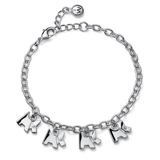 Bracciale dogs e cristalli