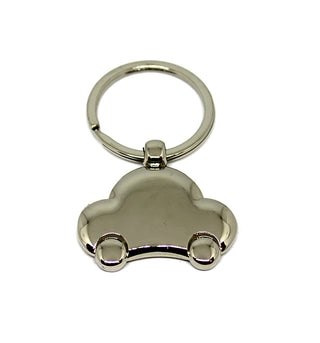 Llavero metálico para coche