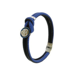 Bracciale Inter in similpelle con nodo e stemma