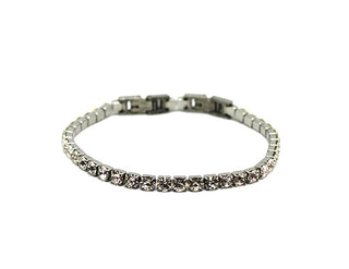 Bracciale Donna Tennis con Zirconi Bianchi