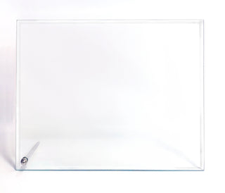 Elegante Targa in Cristallo Personalizzabile