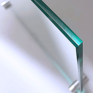 Elegante Targa in Cristallo Personalizzabile