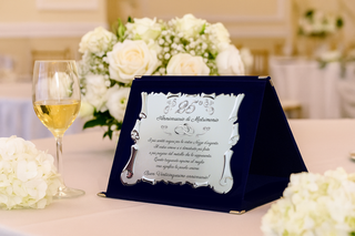 Targa per Venticinquesimo Anniversario di Matrimonio | Regalo 25esimo Nozze d'argento |