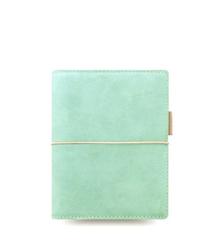 Filofax Domino Agenda pequeña Soft Verde claro con cierre elástico