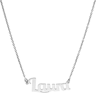 Collana in Argento con nome Laura