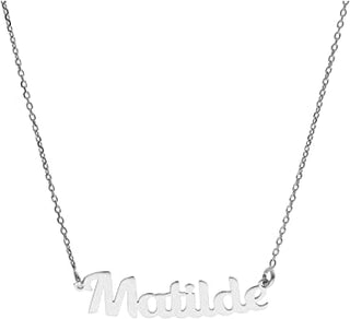 Collana in Argento con nome Matilde