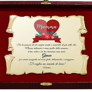 Targa Mamma | Regalo Personalizzabile per la Mamma