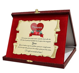 Placa para mamá | Etiqueta Regalo para Madre ya Personalizada