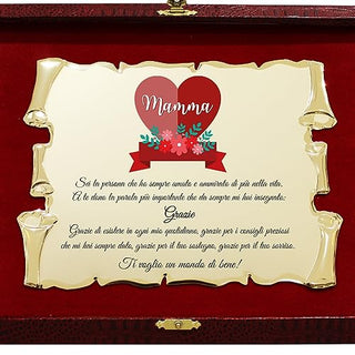 Placa para mamá | Etiqueta Regalo para Madre ya Personalizada