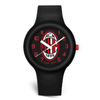 Orologio Milan in silicone con stemma