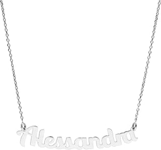 Collana in Argento con nome Alessandra