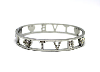 Pulsera Rígida Mujer TVB Escritura