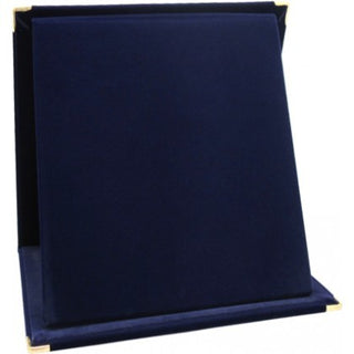 Cofanetto 9x12 in Velluto Blu Verticale