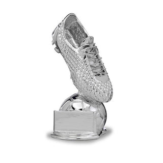 Trofeo Calcio Scarpa e Pallone Silver Resin