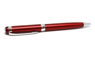 Biro Rossa opaca con dettagli Silver