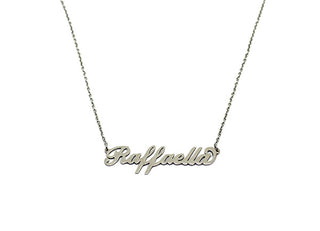 Collar de eslabones con nombre Raffaella