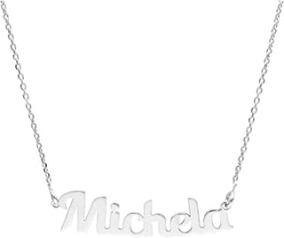 Collana in Argento con nome Michela