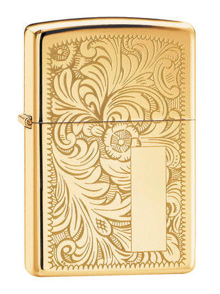 Accendino Zippo Gold con decoro Veneziano