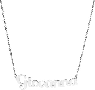 Collana in Argento con nome Giovanna